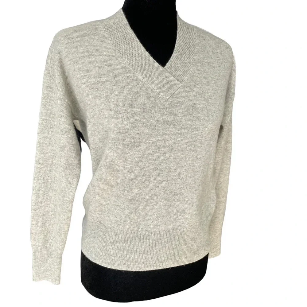 Madewell (Fall 2020) Cashmere V-Neck Sweater size XS MA707